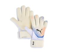 PUMA Gants de gardien de but de football FUTURE Match NC, Accessoires, Blanc/Glowing Rouge/Ultra Bleu, 11 11