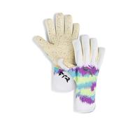 PUMA Gants de Gardien de But Future Ultimate 8.5, White Pure Magenta Fizzy Apple Purple Yellow