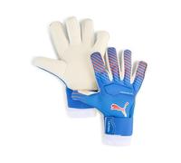PUMA Gants de Gardien de But PUMA Ultra Ultimate Hybrid Enfant et Adolescent 10, Ultra Blue Glowing Red