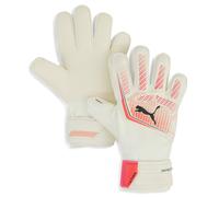 PUMA Gants de gardien de but ULTRA MATCH PROTECT RC Enfant et Adolescent, Accessoires, Blanc/Glowing Rouge/Noir, 4 4