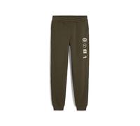 PUMA Garçon De Survêtement Power Graphic FL Cl B Pantalon Tricoté, Olive Foncé, 152 EU