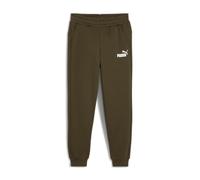 PUMA Garçon Ess Logo Fl Cl B Pantalon Tricoté, Olive Foncé, 128 EU