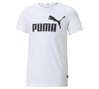 Vêtements Puma Jr Ess Logo Tee pour Enfant 8A Blanc