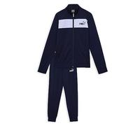 PUMA Garçon Poly Suit Cl B Survêtement, Bleu Marine, 104 EU