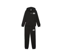 PUMA Garçon Squad Full-zip Sweat Suit Fl B Survêtement, PUMA Black, 176 EU