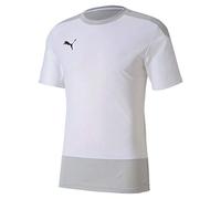 PUMA Garçon Teamgoal 23 Training Jersey Jr T shirt, Puma White-gray Violet, 176 EU