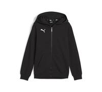 PUMA Garçon Teamgoal Casuals Veste À Capuche Jr Sudation, Puma Noir/Blanc, 152 EU