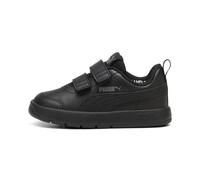 PUMA Garçon Unisex Kinder Courtflex V3 V Inf Sneaker, Black Black-Cast Iron, 24 EU