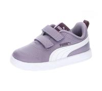 PUMA Garçon Unisex Kinder Courtflex V3 V Inf Sneaker, Pale Plum White, 22 EU