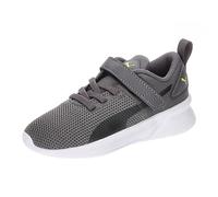PUMA Garçon Unisex Kinder Flyer Runner V INF Basket, Dark Coal Black-Lime Smash, 21 EU