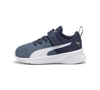 PUMA Garçon Unisex Kinder Flyer Runner V Inf Sneaker, Club Navy-Gray Skies White, 23 EU