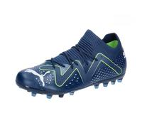 PUMA Garçon Unisex Kinder Future Match MG JR Chaussure de Football, Persian Blue White-Pro Green, 29 EU
