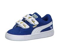 PUMA Garçon Unisex Kinder Minions Suede V Inf Sneakers Basses, Olympian Blue White, 22 EU