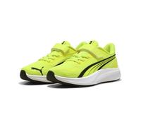 PUMA Garçon Unisex Kinder Pounce Lite AC+ PS Basket, Yellow Alert Black White, 28 EU