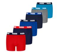 Puma Garçons Boxer, 6er Paquet - Everyday Basic Boxers Ecom 6P, Coton PC