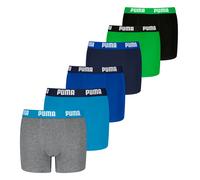 Puma Garçons Boxer, 6er Paquet - Everyday Basic Boxers Ecom 6P, Coton PC