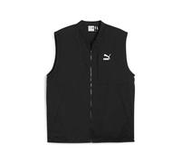 PUMA Gilet classique noir, taille S pour homme