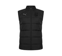 PUMA Gilet de sport gris / noir, Taille M