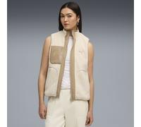 PUMA Gilet hybride réversible en sherpa Femme, Vêtements, Alpine Snow, S S