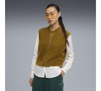 PUMA Gilet sans manches à zip YONA Femme, Vêtements, Honey Butter, XXS XXS