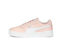 PUMA Girls' Fashion Shoes CARINA 2.0 JR Trainers & Sneakers, ROSE DUST-PUMA WHITE-PUMA SILVER, 36