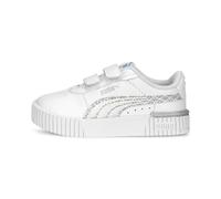 PUMA Girls' Fashion Shoes CARINA 2.0 MERMAID V INF Trainers & Sneakers, PUMA WHITE-HERO BLUE-PUMA SILVER, 20