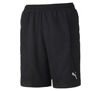 PUMA Goalkeeper Jr Short de Gardien de But Mixte Enfant, Black Black, 128