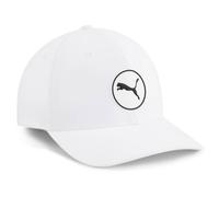 Puma Golf Hommes 2024 Cercle Chat Tech Casquette - Blanc Brillant - Taille