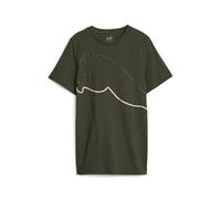 PUMA Graphics Big Cat Tee B T-Shirt Unisexe pour bébé