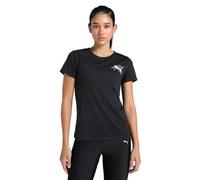 T-shirt Puma Graphics Train Concept manches courtes noir pur femme - S