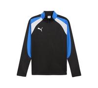 PUMA Haut à 1/4 Zip individualLIGA Homme M, Black White Ultra Blue