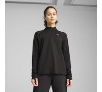 PUMA Haut à 1/4 zip RUN VELOCITY CLOUDSPUN Femme, Vêtements, Noir, 3XL 3XL