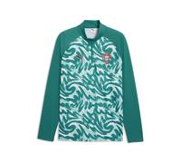 PUMA Haut d’échauffement 1/4 zip Portugal Homme, Accessoires, Vert, XL XL