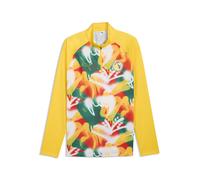 PUMA Haut d’échauffement slim 1/4 zip Sénégal Homme, Accessoires, Jaune, S S