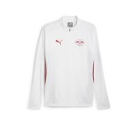 PUMA Haut d’entraînement à 1/4 zip RB Leipzig Homme, Sport, Blanc/Club Rouge, XL XL