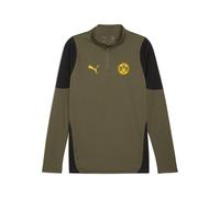 PUMA Haut d’entraînement à col zippé Borussia Dortmund Homme, Accessoires, Vert, S S