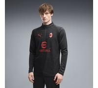 PUMA Haut d’entraînement slim à col zippé AC Milan Homme, Accessoires, Gris, S S