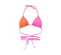 PUMA Haut de Bikini Triangle pour Femme Rose/Chili, S, Rose/Piment, S