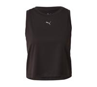 PUMA Haut de sport 'Cloudspun' gris clair / noir, Taille XL