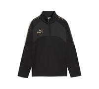 PUMA Haut de training de football d’hiver à col zippé KING Enfant et Adolescent, Vêtements, Noir, 7-8Y 7-8Y