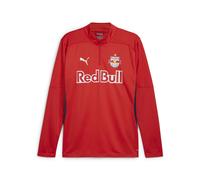 PUMA Haut d'entraînement à 1/4 zip FC Rouge Bull Salzburg Homme, Sport, Rouge/Navy, L L