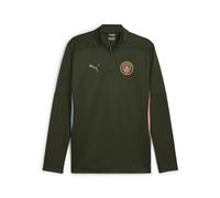 PUMA Haut d'entraînement à 1/4 zip Manchester City Homme, Accessoires, Vert, XXL XXL