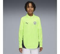 PUMA Haut d'entraînement à col zippé Manchester City Enfant et Adolescent, Vêtements, Jaune, 9-10Y 9-10Y