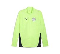 PUMA Haut d'entraînement à col zippé Manchester City Homme, Accessoires, Jaune, XXL XXL