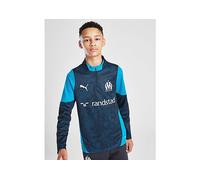 PUMA Haut d'entraînement zippé 1/4 Olympique Marseille Junior - Bleu 13-14Y