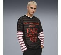 PUMA Haut en mesh Nine To Five Unisexe, Vêtements, Noir, M M