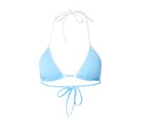 PUMA Hauts de bikini aqua / blanc, Taille 70