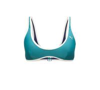 PUMA Hauts de bikini sport bleu cyan / blanc, Taille 100