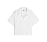 PUMA Her Polo Blanc, L Femme