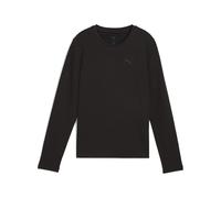 PUMA Her Slim Fit Longsleeve, T-Shirts Mixte, PUMA Black,